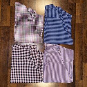 Bundle of 4 mens dress shirts XL 17.5